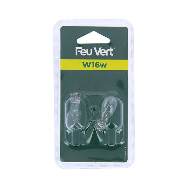 Bombilla W16W Feu Vert 12v 2 uds