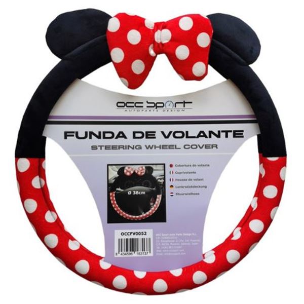 Funda para Volante Occ Sport Anime Minnie