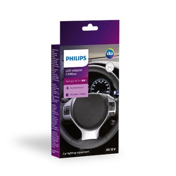 Adaptador canbus h4 led Philips (2ud)