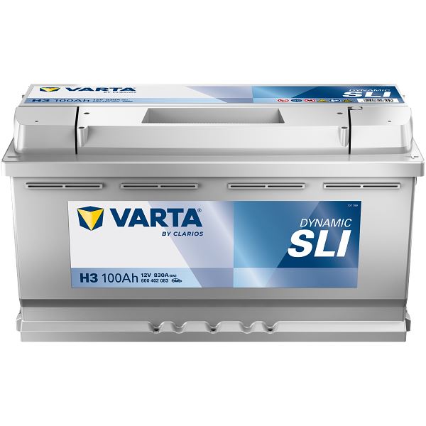 Batería de coche Varta h3 100ah 830a