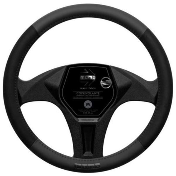 Cubrevolante Momo Easy edition microfibra negro