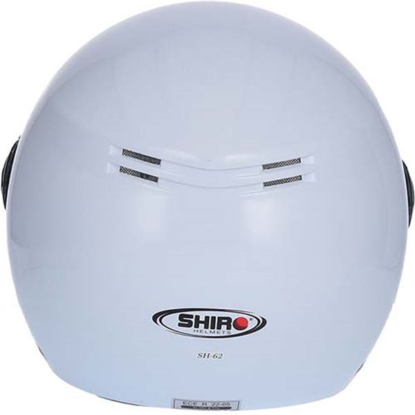 Shiro casco moto jet SH-62 blanco