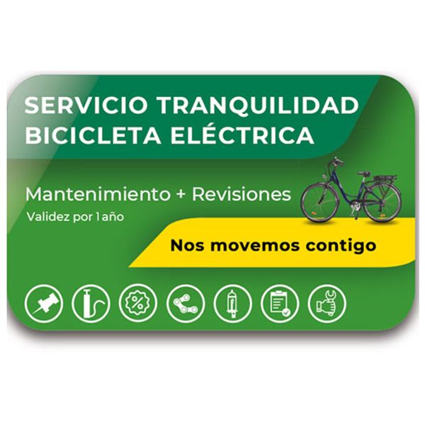 Servicio Tranquilidad Bicicleta Eléctrica